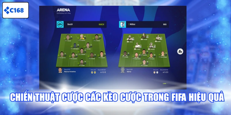 Chiến thuật cược các kèo cược trong FIFA hiệu quả