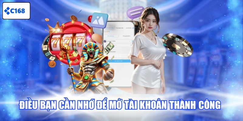 Điều bạn cần nhớ để mở tài khoản thành công