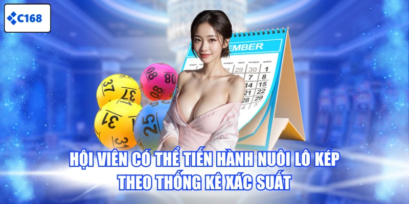 Hội viên có thể tiến hành nuôi lô kép theo thống kê xác suất